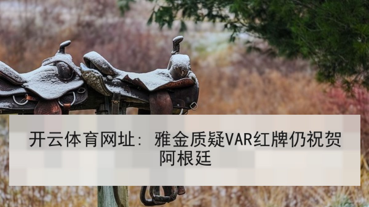 开云体育网址: 雅金质疑VAR红牌仍祝贺阿根廷